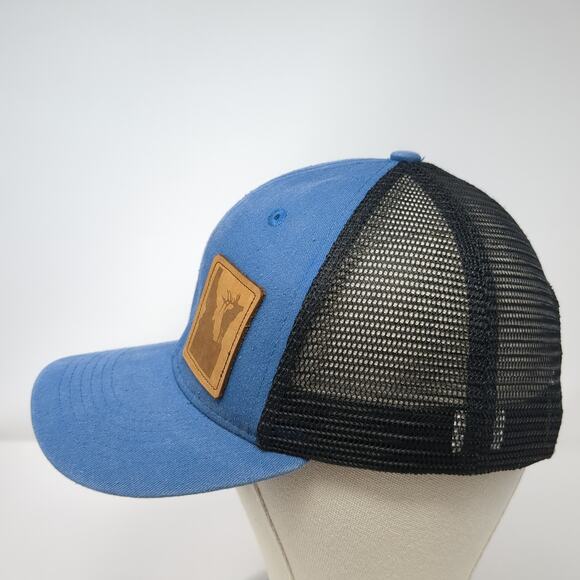 Idaho Snapback Trucker Hat Blue OS Adjustable Mesh Back Arcadian Outfitters - Picture 3 of 10